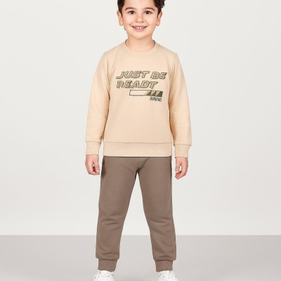 PAFFUTOKİDS 859-ERKEK 3/6 YAŞ JUST BE READY BASKILI TAKIM