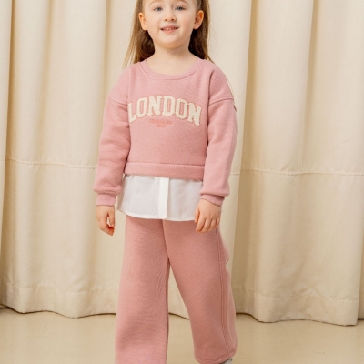 PAMPALKİDS 3265-KIZ 2/5 YAŞ LONDON ÜÇ İPLİK TAKIM
