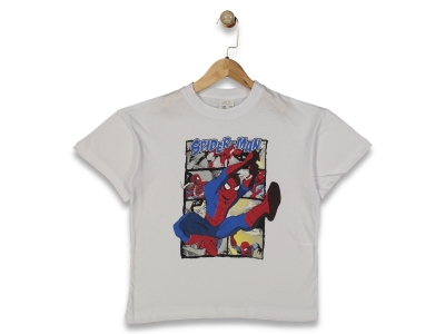 UFAC KİDS 1017-ERKEK 5/9 YAŞ SPIDERMAN TİŞÖRT