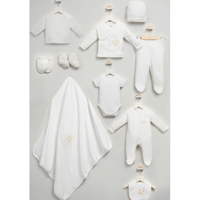 UNISEX 0/3 AY SWEET DREAMS 10 PARÇA ZIBIN SETİ