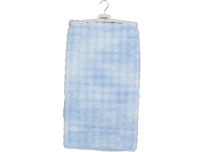 UNISEX 100X120 CM ASKILI BUBBLE PELUŞ BATTANİYE