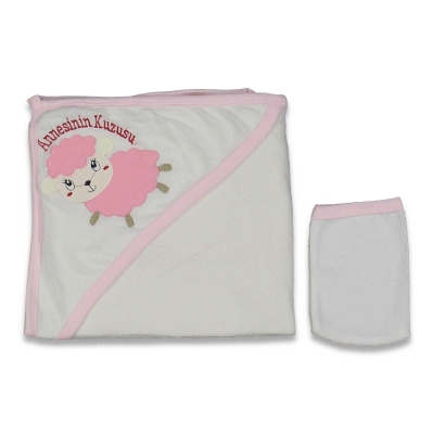 UNISEX 1/12 AY ANNESİNİN KUZUSU NAKIŞLI HAVLU SİLG