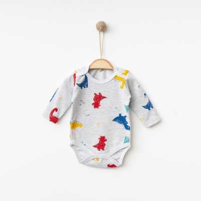 UNISEX 12/36 AY DİNO KOLLU BÜYÜK BADİ