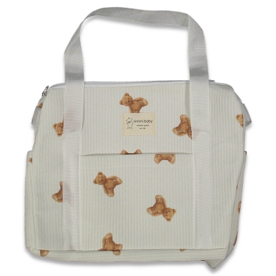 UNISEX 1/24 AY SİTTİNG BEAR OTURAN AYI ÇANTA