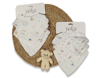 UNISEX 1/3 AY KARIŞIK BASKILI RAPORLU İNTERLOK FUL