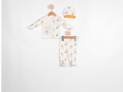 UNISEX 1/3 AY TAVŞANLI ZIBIN SET