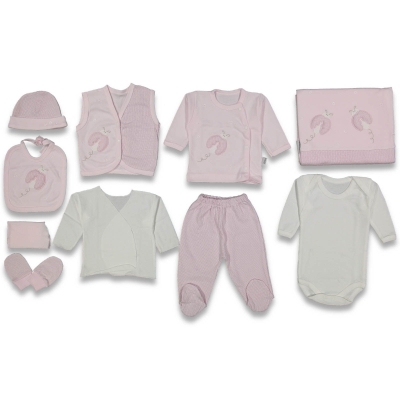 UNISEX 1/3 AY UĞUR BÖCEKLİ 10LU SET