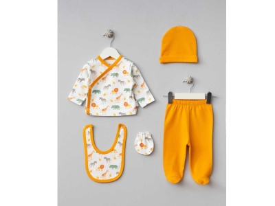 UNISEX 1/3 AY ZÜRAFA 5 Lİ ZIBIN TAKIMI