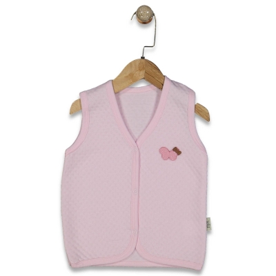 UNISEX 1/3 YAŞ KELEBEKLİ KAPİTONE TEK KAT YELEK