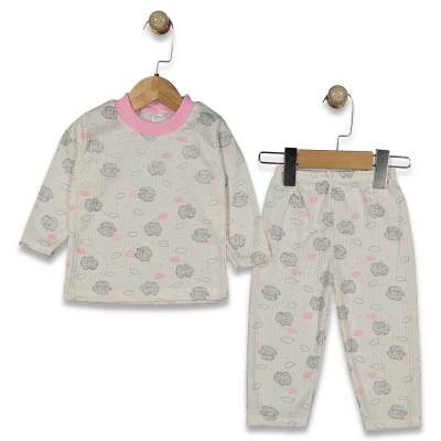 UNISEX 1/3 YAŞ RAPORLU CASPER DESEN PİJAMA