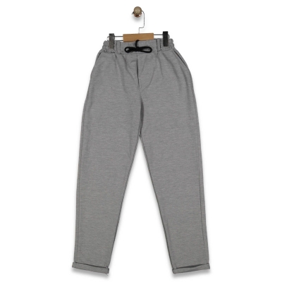 UNISEX 13/16 YAŞ DİAGONEL KUMAŞ JOGGER TEK ALT