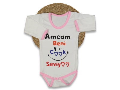 UNISEX 1/36 AY 40/1 PENYE UZUN KOLLU AMCAM YAZILI