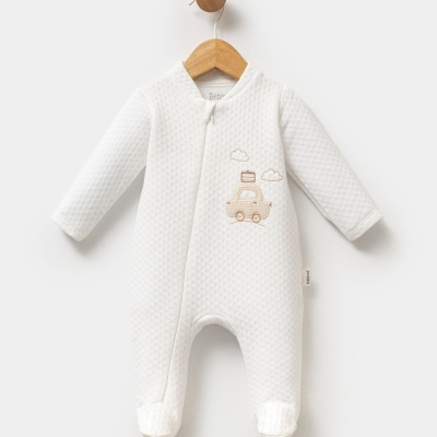 UNISEX 1/9 AY BAVULLU ARABA KAPİTONE TULUM