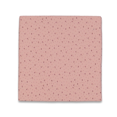 UNISEX 1/9 AY ÇİÇEK DESENLİ ÇİFT KAT %100 PAMUK BA