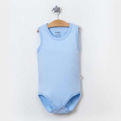 UNISEX 1/9 AY DUZ KUCUK ASKİLİ BADİ