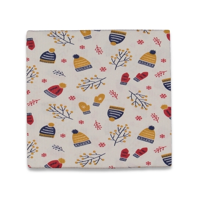 UNISEX 1/9 AY KIŞ TEMALI ÇİFT KAT %100 PAMUK BATTA