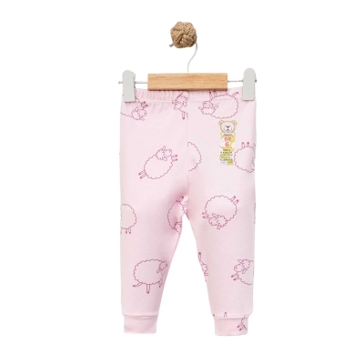 UNISEX 1/9 AY KOYUN DESENLİ MANSETLİ TEK ALT