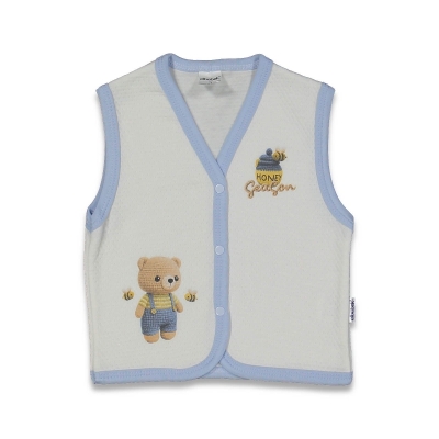 UNISEX 2/4 YAŞ AYILI KAPİTONE YELEK