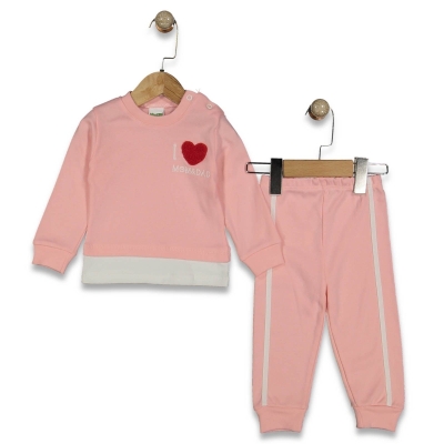 UNISEX 3/12 AY I MOM DAD SÜZENELİ BEBE TAKIM