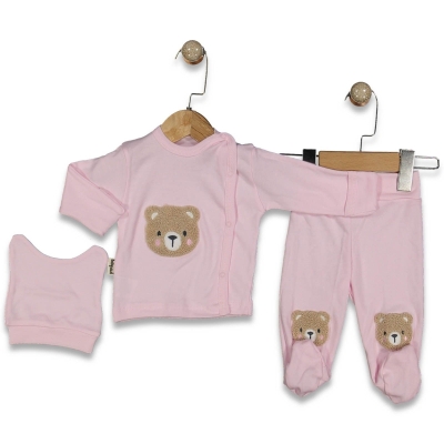 UNISEX 3/3 AY ALT ÜST SÜZENE AYICIK 3 LÜ ZIBIN TAK