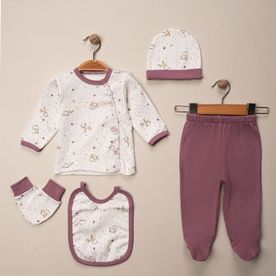 UNISEX 3/3 AY KOYUNLU 5 Lİ ZIBIN