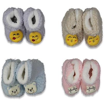 UNISEX 3/6 AY KUZU PATİK FİGÜRLÜ