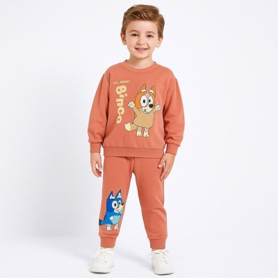 UNISEX 3/6 YAŞ BİNGO BASKILI İKİLİ TAKIM
