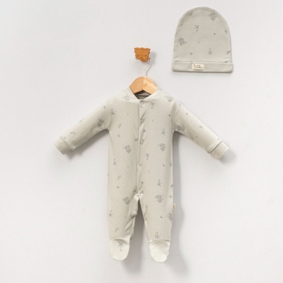 UNISEX 3/9 AY KOALA BASKILI 2’Lİ TULUM SETİ