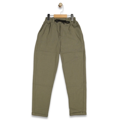 UNISEX 9/12 YAŞ DİAGONEL KUMAŞ JOGGER  TEK ALT