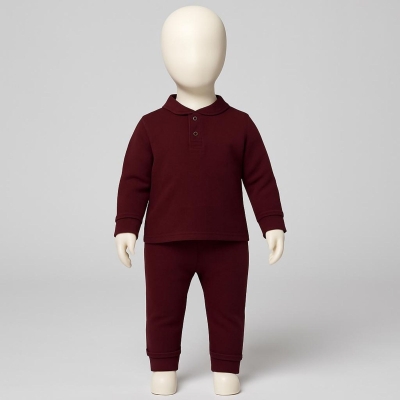 UNISEX 9/24 AY DÜĞMELİ DÜZ TAKIM