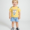 ANILÇO BEBE 057-ERKEK 6/12 AY  GRAYDERLİ 2 Lİ TAKIM