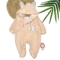 KIZ 3/12 AY TAVŞAN KULAKLI PELUŞ TULUM