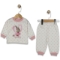 ELBEBEK 0096-KIZ 6/12 AY KALPLİ PİJAMA TAKIM