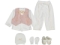 ERKEK ÇİZGİLİ YAKASIZ MEVLÜT SET