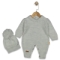 JOJOMİNİ 25106-UNISEX 6/12 AY ARAN ZİGZAG DESENLİ  TULUM