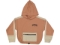 KIZ 10/13 YAŞ ACTIVE BASKILI FERMUARLI TORBA CEPLİ KAPŞONLU SWEAT