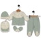 KIZ 1/3 AY ÇİÇEKLİ FIRFIRLI 5LI ZIBIN SET