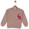 KIZ 3/12 YAŞ SÜZİNELİ A KALP NAKIŞLI  SWEAT
