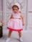 KIZ 6*18 AY ÇİZGİLİ ŞAPKALI KIZ ELBİSE