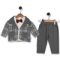 MİRKON BABY-TOTT KİDS 2034-ERKEK 9/24 AY PAPYONLU CEKETLİ TAKIM