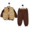 MİRKON BABY-TOTT KİDS 2077-ERKEK 9/24 AY BEAR YELEKLİ 3LÜ TAKIM