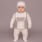 POİNT BABY 10148-KIZ 1/3 AY  KENAR DANTELLİ BEŞLİ ZIBIN SET