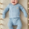 SERDE BABY NESRİN İSMAİL 2038-ERKEK 1/6 AY KARE NERVÜRLÜ 5 Lİ TAKIM