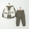 TİTİMİX KİDS 25332-ERKEK 1/4 YAŞ MONCLER ÜÇLÜ TAKIM