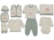 UNISEX 1/3 AY MANTARLI 10LU SET