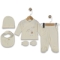 UNISEX 1/3 AY SEVİMLİ FİL VE ZÜRAFA 5 Lİ ZIBIN TAK