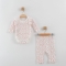 UNISEX 3/6  AY MİNİK ÇİLEK İKİLİ BADİ