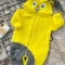 UNISEX 6/24 AY TAVŞAN PELUŞ KIŞLIK KOSTÜM TULUM