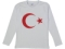 UNISEX 9/12 YAŞ BEYAZ BAYRAK BASKI BADİ
